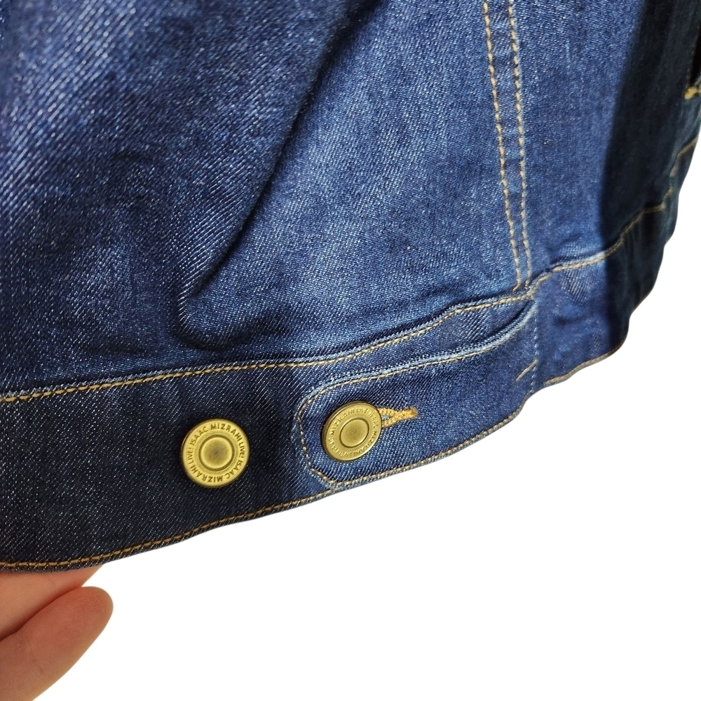 Isaac Mizrahi Jacket Classic Blue Jean Jacket, Sz 20W - Picture 6 of 13